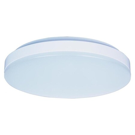 Maxim White White Glass Bowl Flush Mount 87584WTWT